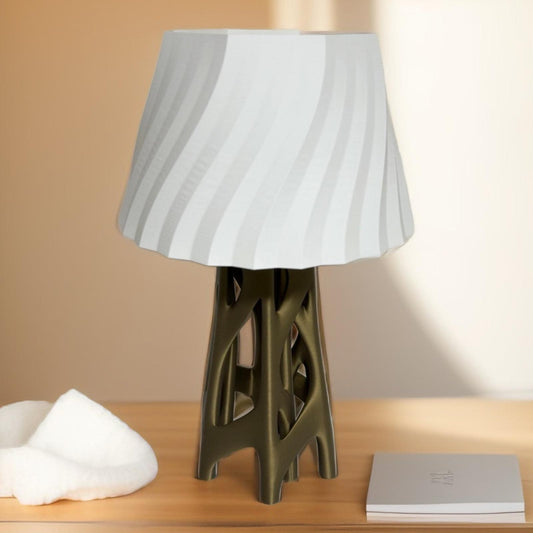 Design Tree-Trunk Eco Table Lamp
