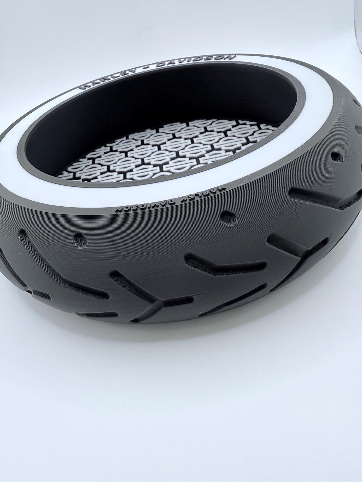 HD Tyre-Shaped Empty Pocket Tray
